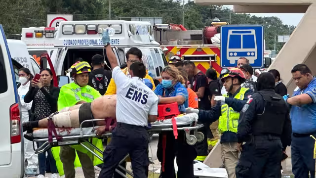 Dos fueron los sobrevivientes de este fatal accidente en la Riviera Maya