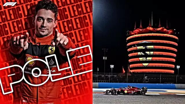 Charles Leclerc fue el más rápido en la Q3 de Bahréin. Foto: Especial