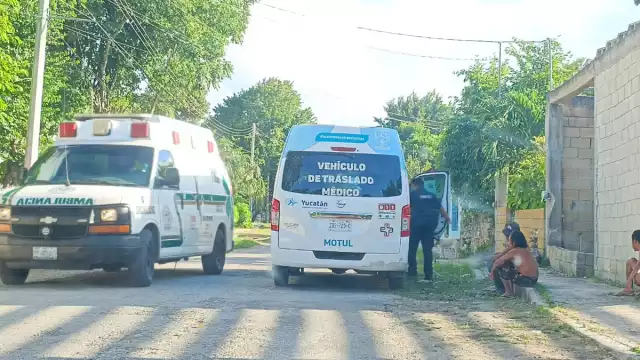 Arribaron paramédicos hasta su domicilio después de que su esposa solicitará apoyo a las autoridades