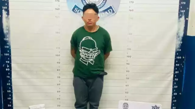 El hombre fue detenido en portación de un arma de fuego
