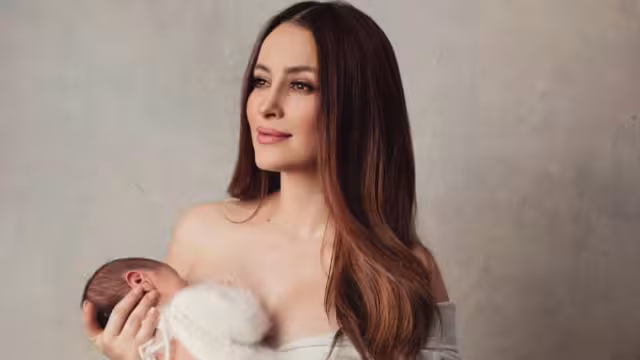 La foto de León junto a su abuela ya está en todas las redes sociales. Foto: Especial