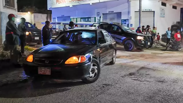 Ambos conductores fueron llevados a las instalaciones de la Comandancia