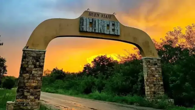 El arco se inauguró en febrero del 2015