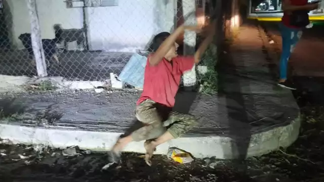 El ladrón fue capturado por las autoridades