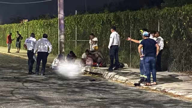 Elementos policiacos y del sector salud arribaron a la avenida Concordia en Campeche