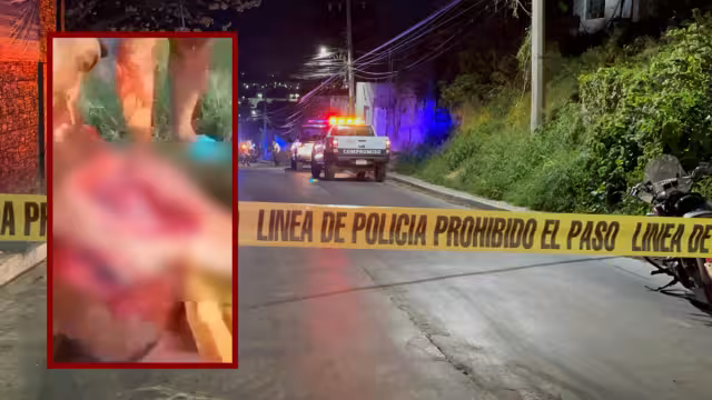 Al ejido llegaron elementos ministeriales y el personal del Servicio Médico Forense