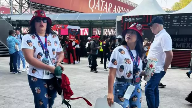 Los outfits personalizados para el Gran Premio de México no se hacen esperar