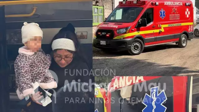 Jazlyn, bebé pequeña que sobrevivió a la explosión de la pipa en Iztapalapa, ya se encuentra en México