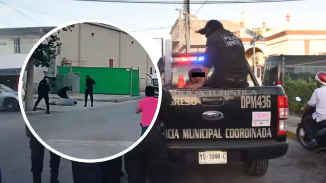 Los tres policías de Progreso involucrados en la agresión fueron suspendidas temporalmente