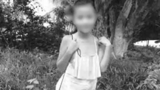 Camila llegó al domicilio de Ana "N" para disfrutar de una tarde de juegos en una alberca inflable.