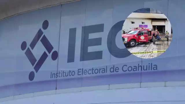 El fuego consumió mamparas y otros materiales electorales
