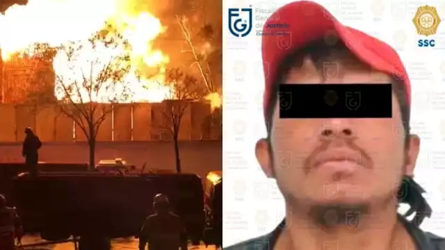 Detienen al presunto implicado en el incendio de la Central de Abasto