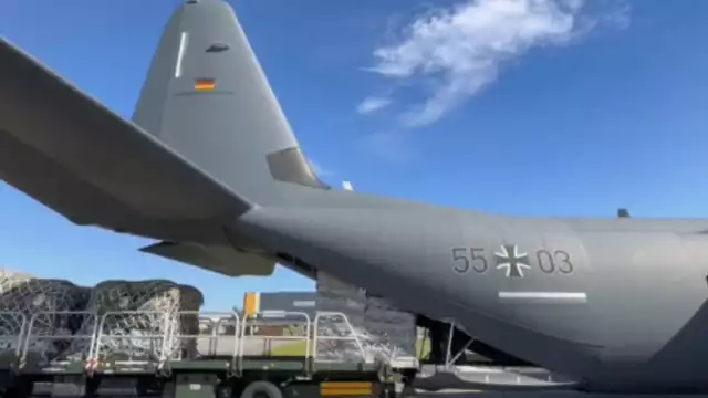 Este sábado 16 de marzo Alemania comenzó el lanzamiento de ayuda humanitaria sobre la Franja de Gaza