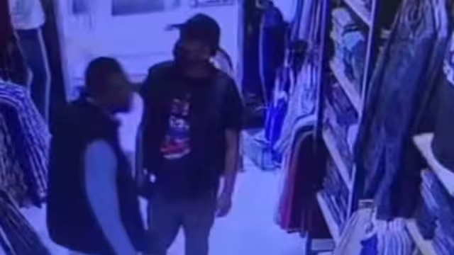 Los hombres lograron huir del lugar sin ser detenidos