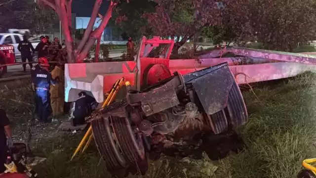 El conductor se encuentra grave en un hospital de Mérida
