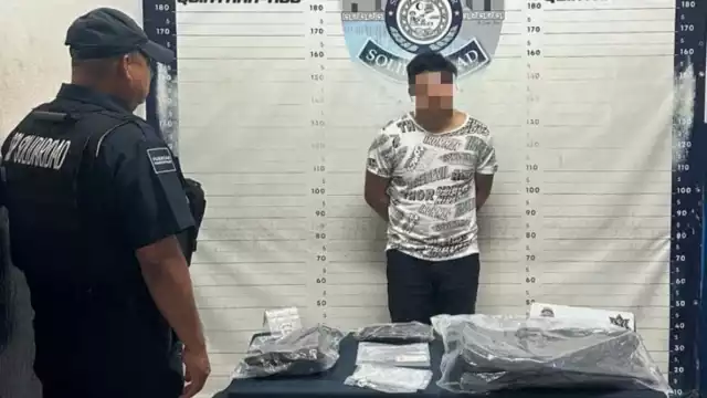 El joven fue detenido mientras intentaba darse a la fuga