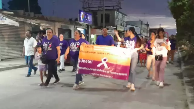 Mujeres de Escárcega alzan la voz por todas las que han sido violentadas