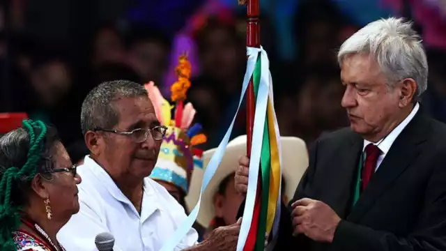 El evento será fuera de Palacio Nacional expresó el mandatario