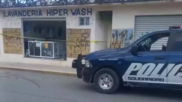 El lugar se encontraba vacío al momento del ataque armado