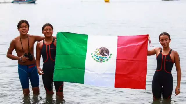 Los atletas pusieron el nombre de México en alto
