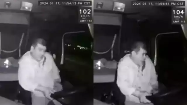 El trailero se encuentra hospitalizado tras ser alcanzado por una bala