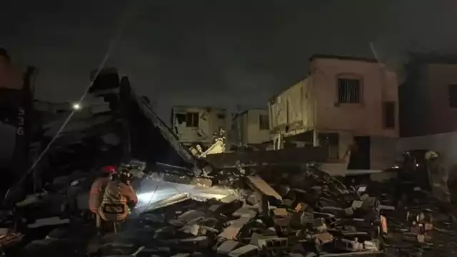 Dos viviendas colapsaron totalmente y otras dos sufrieron colapsos parciales