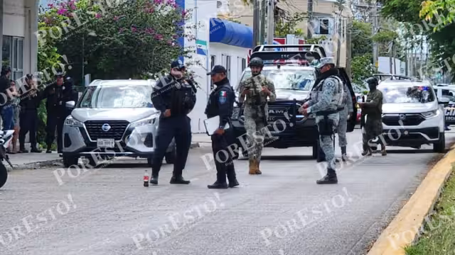 Estos hechos se registraron cerca de las dos de la tarde de este jueves en Cozumel