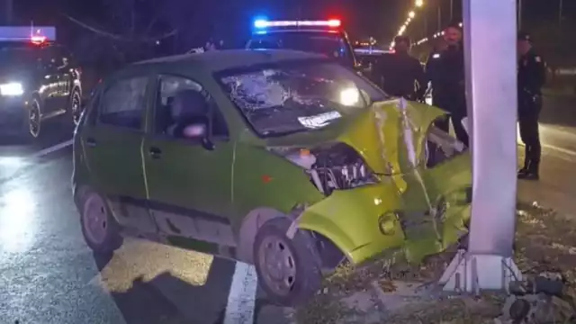 Los agentes estatales tuvieron que cerrar algunas horas la carretera que conduce a Motul