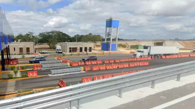 Los migrantes fueron asegurados en la carretera Mérida-Cancún