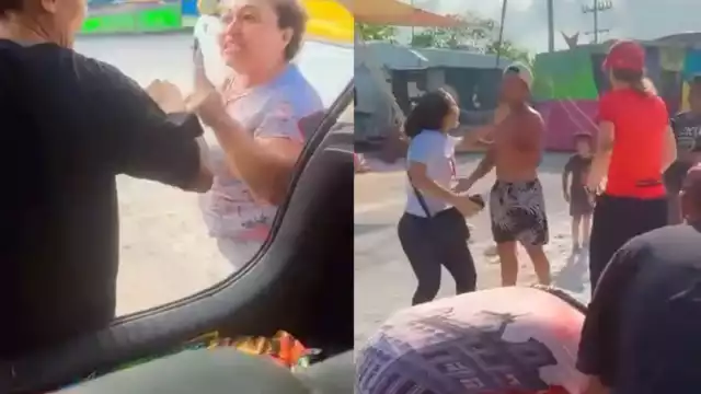 Tuvo que intervenir la Secretaría de Seguridad Ciudadana municipal pero las activistas solicitaron la intervención del centro de bienestar animal municipal Para apoyar a estos lomitos.