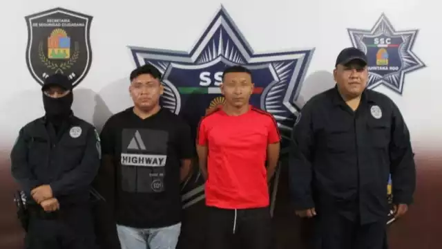 Los dos hombres quedaron a disposición de la Fiscalía