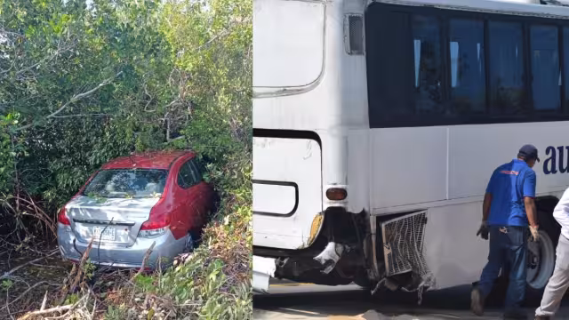 Loa vehículos quedaron como pérdida total