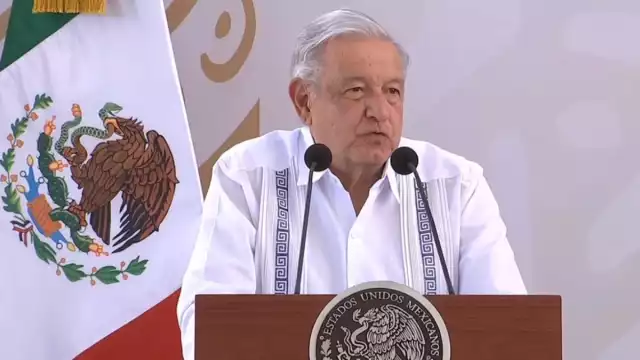 AMLO estuvo acompañado del gobernador Mauricio Vila Dosal