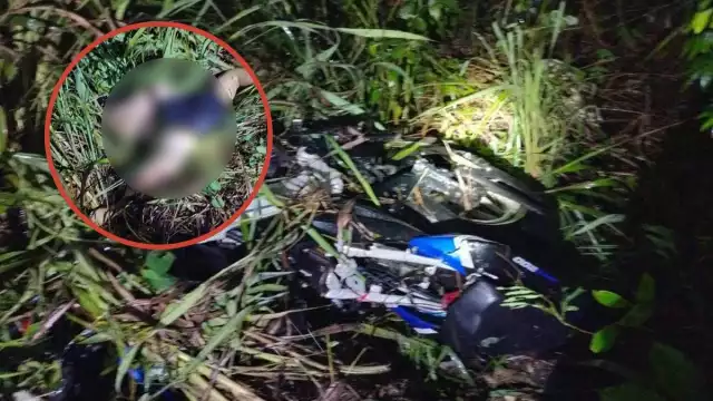 El joven murió al instante por las múltiples fracturas en el cuerpo