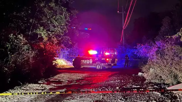 Así luce la escena del crimen en Cancún