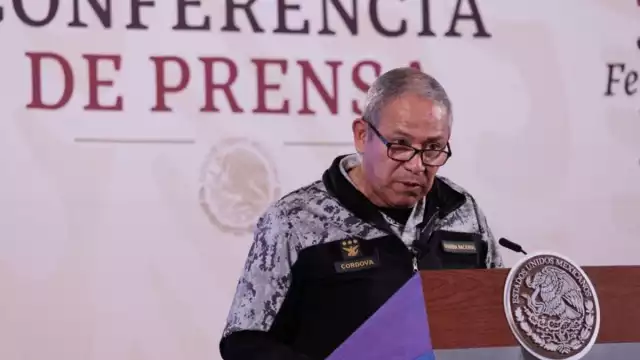 David Córdova Campos, comandante de la Guardia Nacional admitió que los robos a transportistas han experimentado un alza del 9.3 por ciento