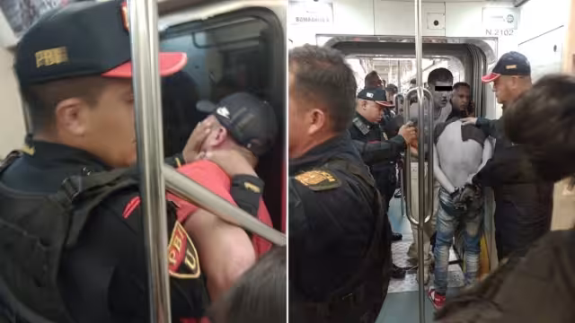 Fuerte pelea campal entre ambulantes y policías de la CDMX