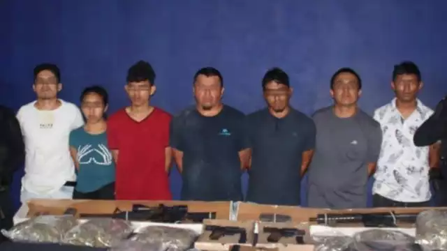 Los detectaron repartiéndose dosis de narcóticos en una zona cercana al fraccionamiento Bahía Real