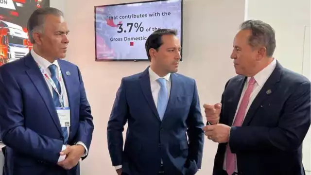 Actualmente, Mauricio Vila se encuentra presente dentro del Hannover Messe 2024 en Alemania