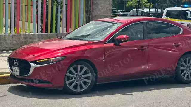 El ataque armado provocó pánico entre automovilistas y transeúntes que se encontraba en una parada camión cercana