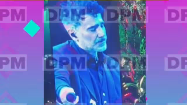 Alejandro Fernández se durmió en el escenario. Foto: Especial
