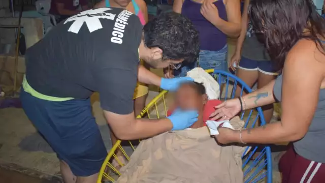 El agresor también fue identificado, pues se trata de un hombre de aproximadamente 30 años