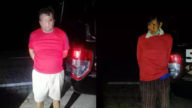 Los dos hombres fueron trasladados a la Fiscalía de Campeche