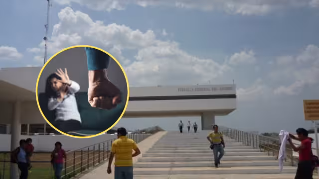 El hombre agredió a su víctima en un paradero de camión en el centro de Mérida