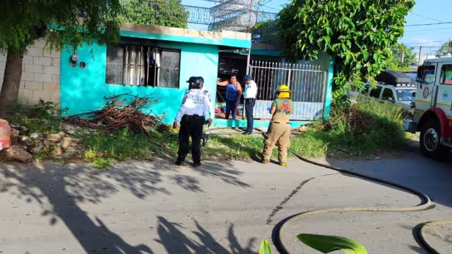 Los daños que dejó el incendio ascienden a 50 mil pesos