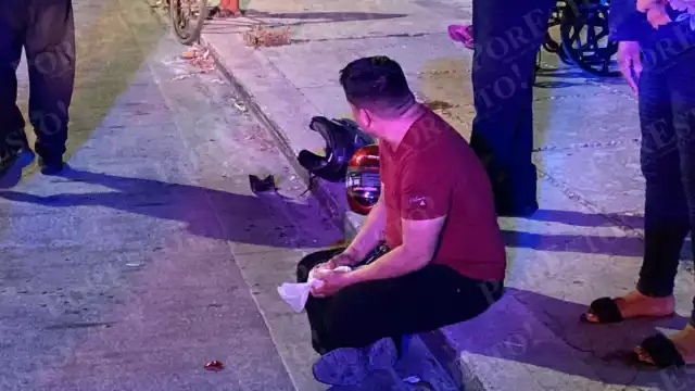 El “jinete” circulaba a exceso de velocidad, pero en preferencia con dirección a la Hidalgo