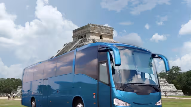 Un transporte estará operando desde la Estación Chichén Itzá del Tren Maya a la zona arqueológica