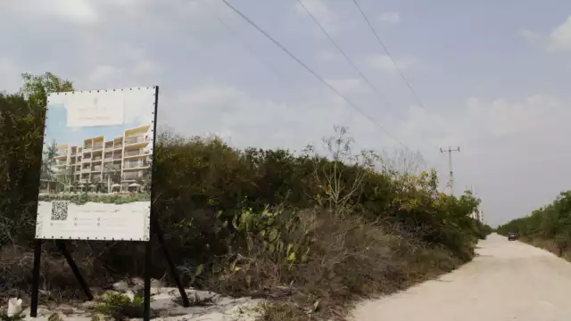 Tras un velo tendido por la idealización publicitaria, se esconden tierras que no cuentan con servicios como agua y 
luz eléctrica,