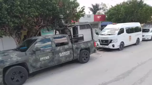 Se logró asegurar a los migrantes y fueron trasladados a la estación migratoria en la ciudad de Escárcega