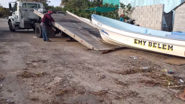 Durante tres días la actividad pesquera se vio paralizada por completo